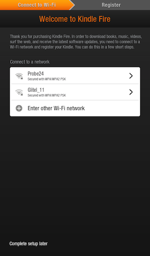Скриншот Kindle Fire