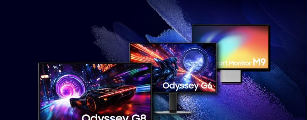 Samsung представила игровые мониторы Odyssey OLED с частотой обновления до 500 Гц