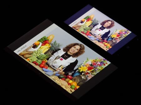 Обзор смартфона Highscreen Omega Prime S. Тестирование дисплея