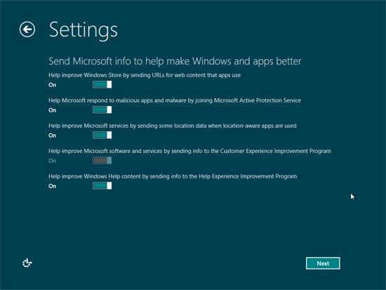 Скриншот Windows 8 Consumer Preview