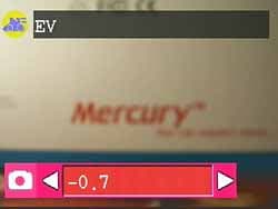Mercury CyberPix E-550 V Меню