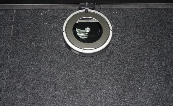 робот-пылесос iRobot Roomba 870, тест уборки