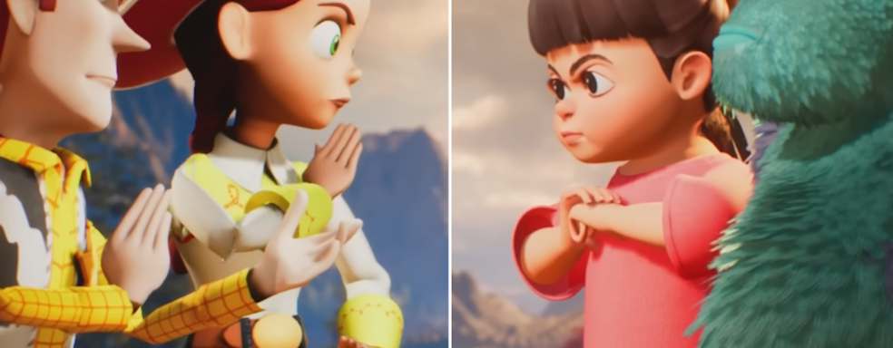 Драки в Mortal Kombat 1, но с героями Disney Pixar. Суперсемейка, История игрушек, Корпорация монстров и другие хиты