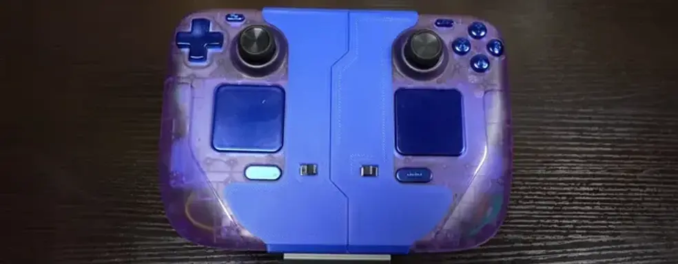 Энтузиаст собрал собственный Steam Controller 2, который разделяется как Joy-Con, из компонентов Steam Deck