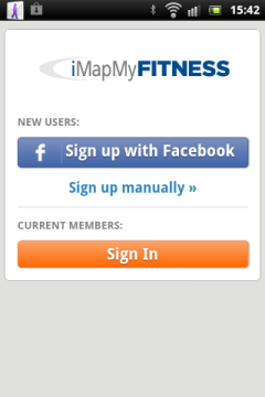 Обзор Sony Ericsson Xperia Active. Скриншоты. iMapMyFITNESS+