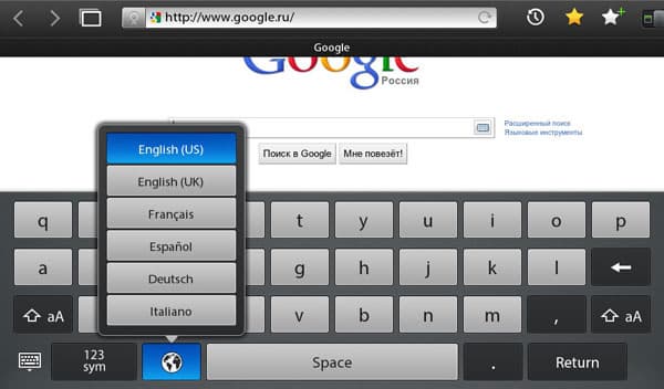 планшет RIM BlackBerry PlayBook