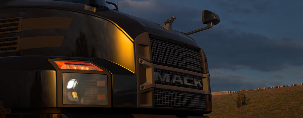 A Rare Truck Has Been Added to American Truck Simulator. Only 500 Mack Black Anthem Units Were Ever Produced
