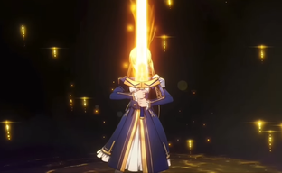Геймплейный тизер Сэйбер в Honkai Star Rail, играбельной героини из Fate/stay night