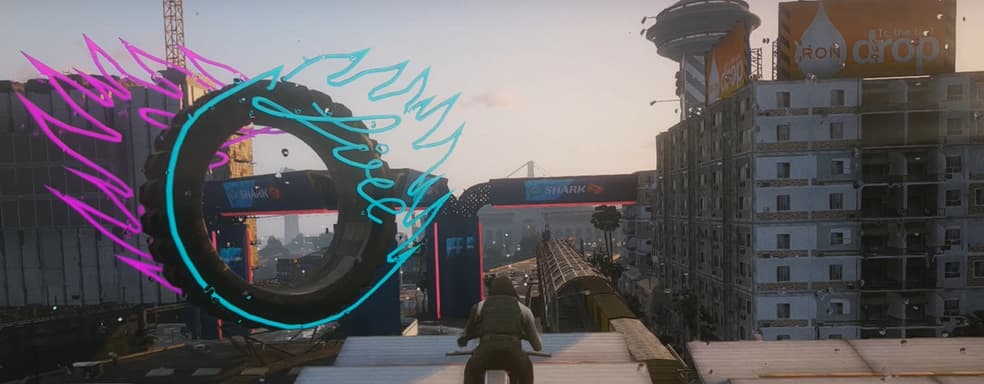 Энтузиаст перенёс часть Найт-Сити из Cyberpunk 2077 в GTA 5