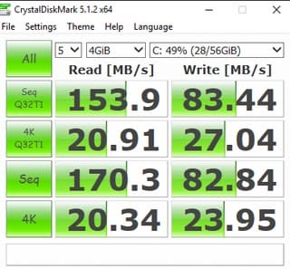 Системный накопитель с Intel Core m5-6Y57