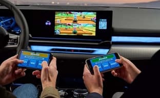 Новая BMW позволит играть во время зарядки автомобиля