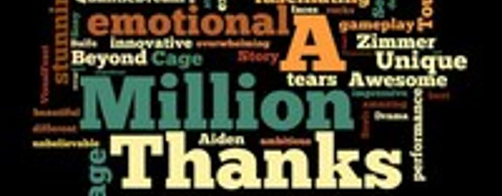 1 млн. копий Beyond: Two Souls