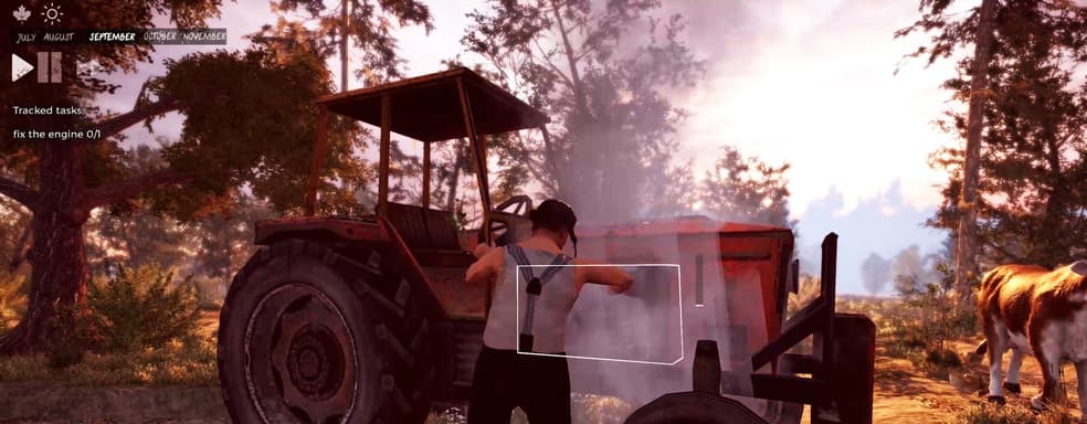 Гопники и трактор. В Steam выйдет Farmer's Life - Farming Simulator