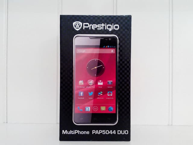 Обзор Prestigio MultiPhone PAP5044 Duo. Демонстрационный снимок