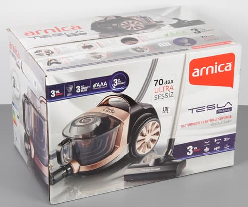 Пылесос Arnica Tesla Premium. Коробка.