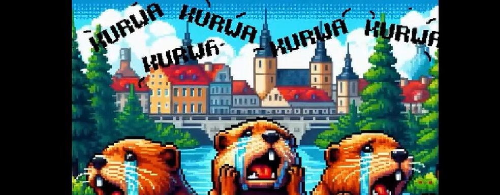 Бобры устали слышать «kurwa» от поляков и взялись за нож и огнестрел. Инди-разработчик представил хардкорный экшен Bobr Kurwa