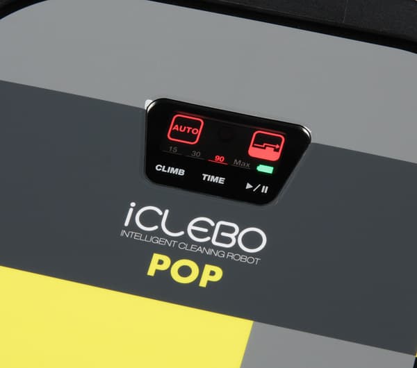 iClebo Pop, контрольная панель