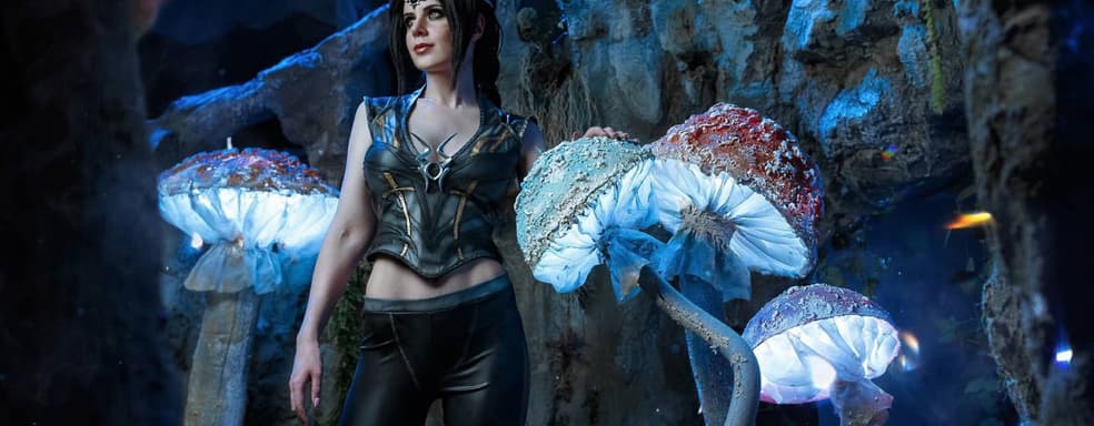 Прогулка по Подземью: модель показала косплей Шэдоухарт из Baldur’s Gate 3