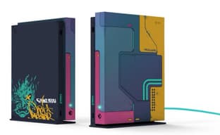 Любуемся на Xbox One X в стиле Cyberpunk 2077