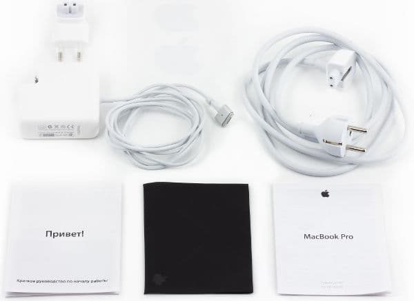Комплектация MacBook Pro 13 с Retina Display