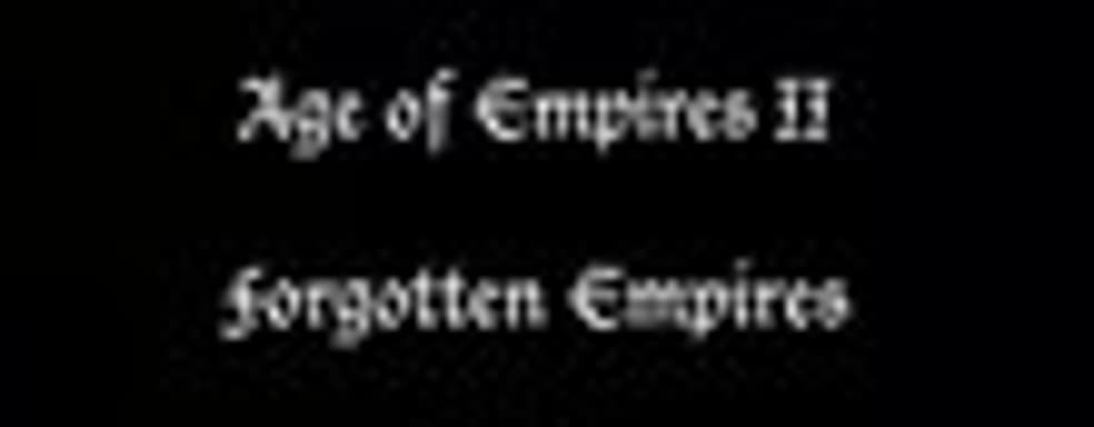 Age of Empires II: Forgotten Empires в 2012