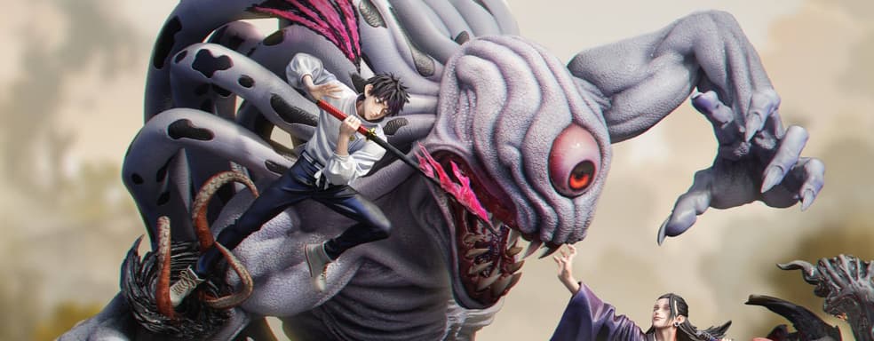 Dream Hunter Studio выпустит статую Юты Оккоцу и Сугуру Гето из анимационного фильма «Магическая битва 0»