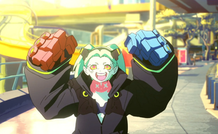 Фанатов Cyberpunk довели до слёз анонсом мерча. Представлена фигурка с Ребеккой и Адамом Смэшером из аниме Cyberpunk Edgerunners