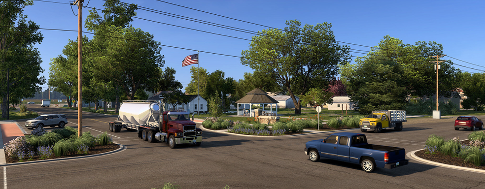 Первый геймплей в штате Айова в American Truck Simulator