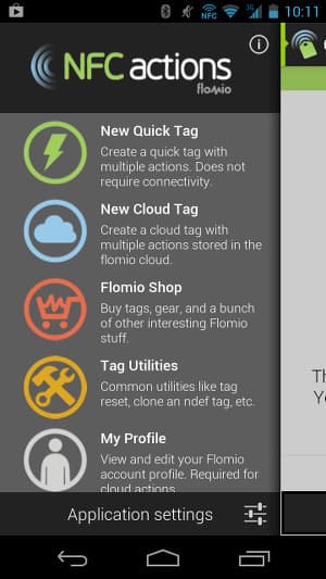 Работа с метками в NFC Actions Работа с метками в NFC Actions