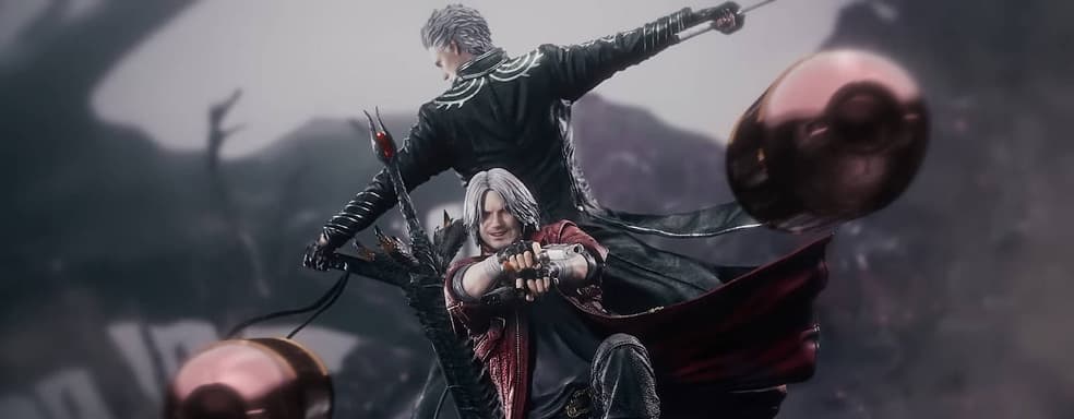 Sons of Sparda: Prime 1 Studio Showcased New Dante and Vergil Statues from Devil May Cry 5