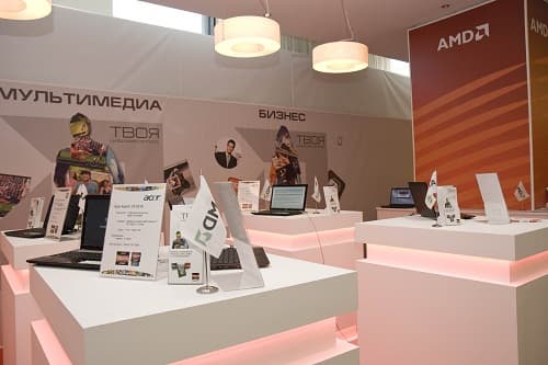 Стенд компании AMD