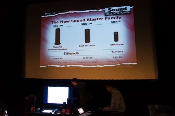 Презентация новых продуктов Creative Sound Blaster