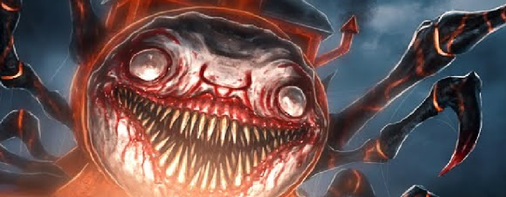 Гигантский поезд-паук в трейлере хоррора Choo-Choo Charles