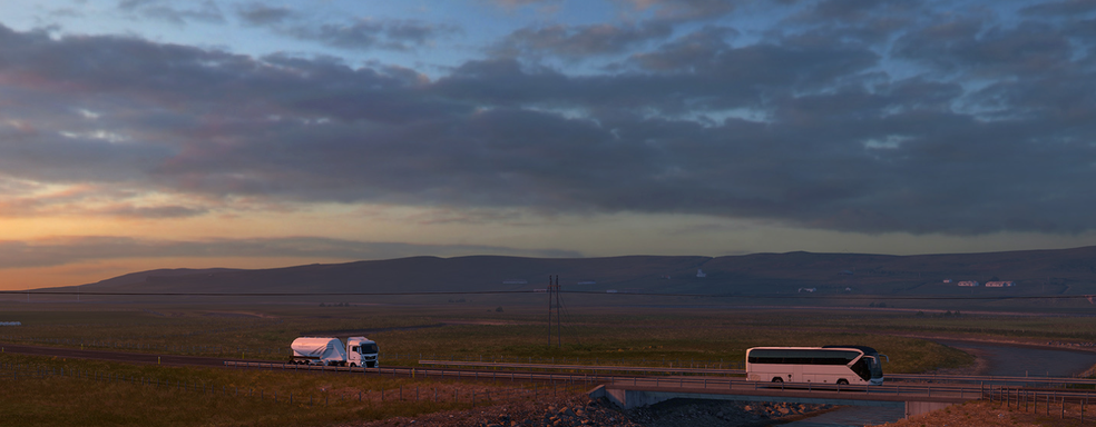 Euro Truck Simulator 2 developers challenge community to geolocate frames from the "land of fire and ice"