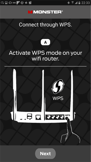 Monster StreamCast S1: подключение к домашней сети