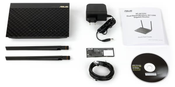 Комплект поставки Asus RT-AC55U Комплект поставки Asus RT-AC55U
