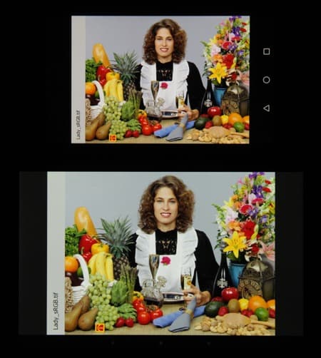 Обзор смартфона Huawei Ascend G7. Тестирование дисплея