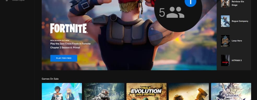 В Epic Games Store появится голосовой чат