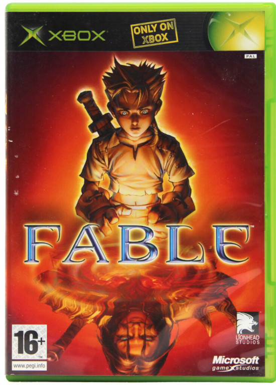 Обложка диска Fable.