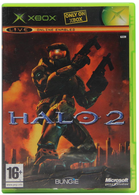 Обложка диска Halo 2.