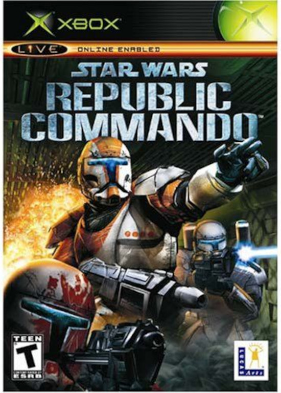 Обложка диска Star Wars: Republic Commando.