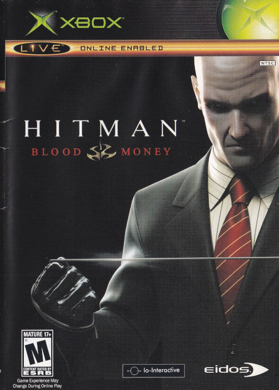 Обложка диска Hitman: Blood Money.