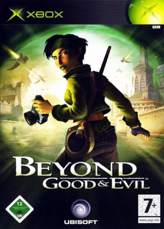 Обложка диска Beyond Good & Evil.