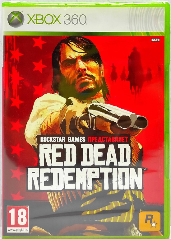 Обложка диска Red Dead Redemption.