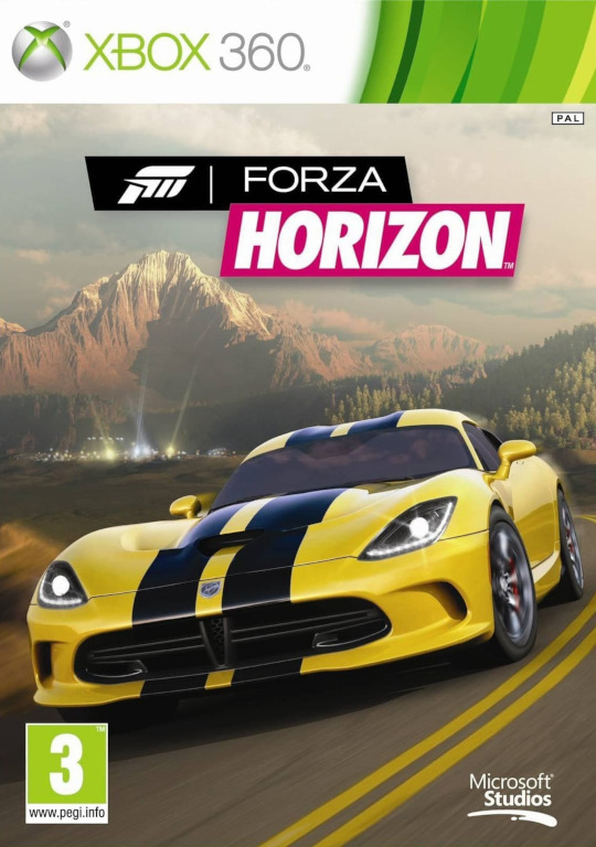 Обложка диска Forza Horizon.