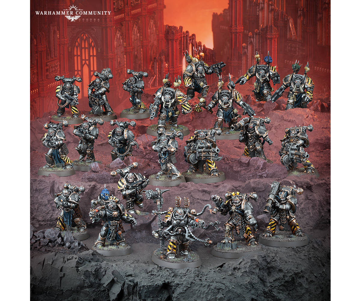 Содержимое боевого патруля 'Железные Воины'