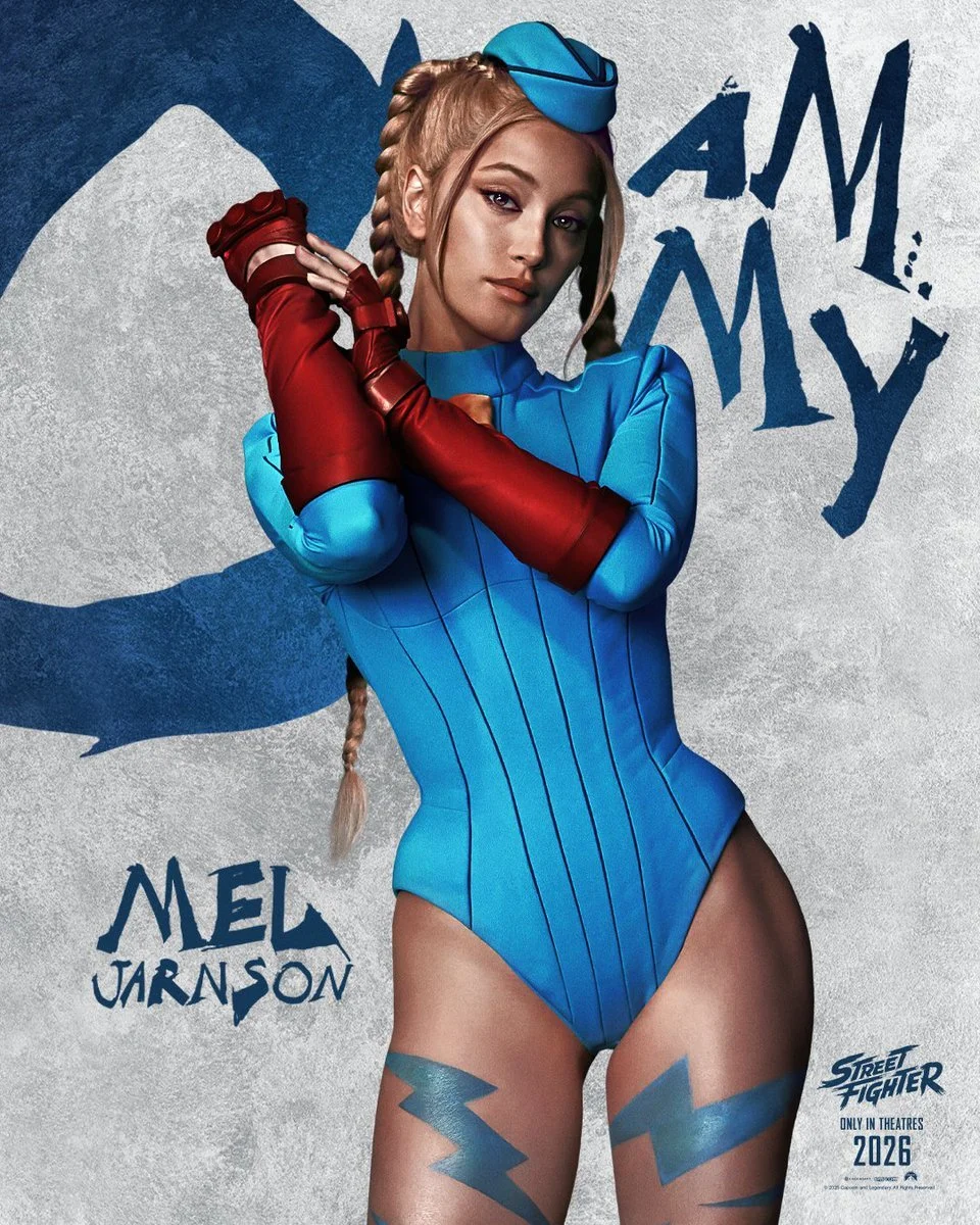 Chun-Li poster from Street Fighter