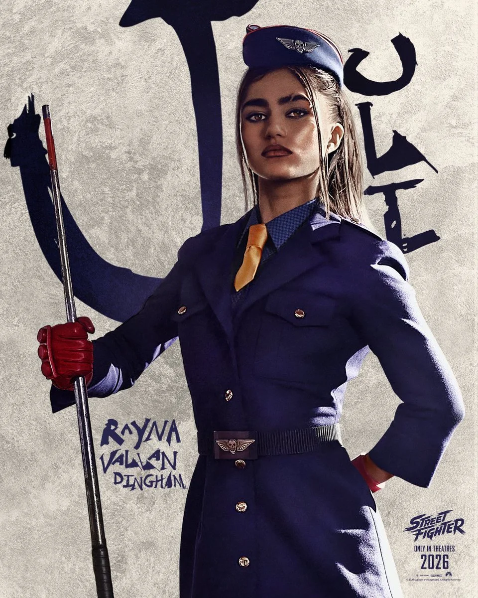 Street Fighter character poster