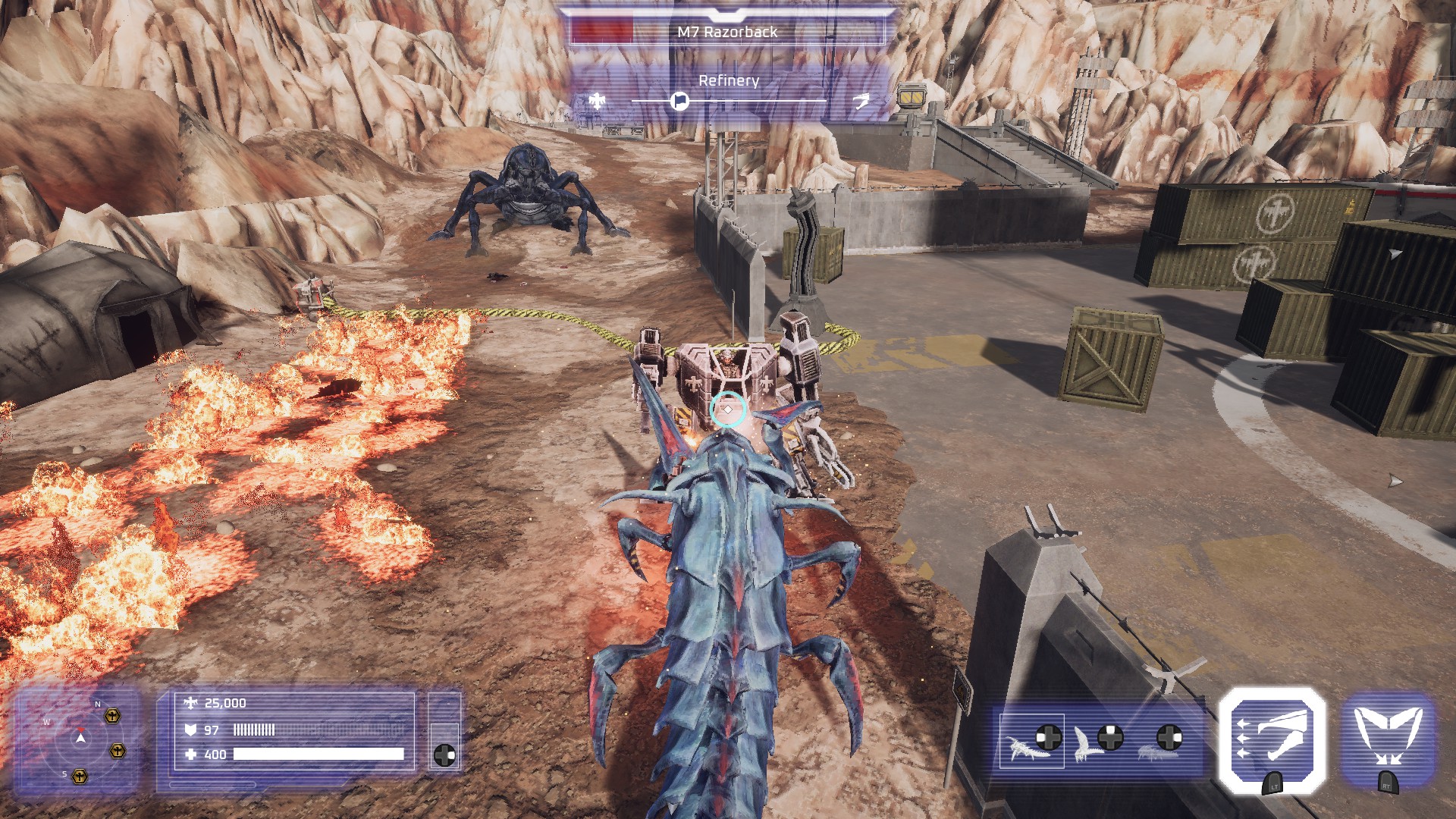 Скриншот из игры Starship Troopers: Ultimate Bug War!