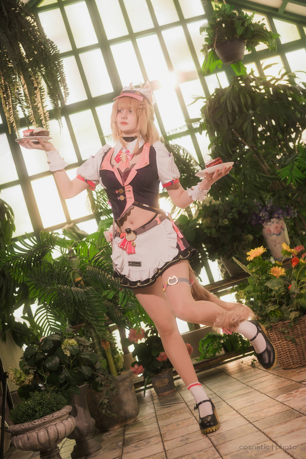 Pardofelis character details in cosplay